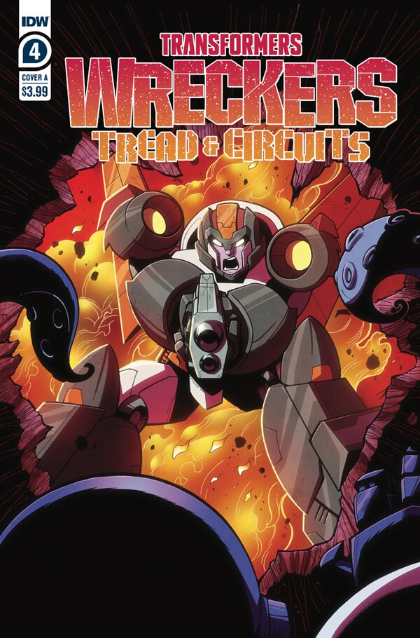 Transformers Wreckers Tread & Circuits No 4   Cover A Jack Lawrence (7 of 9)